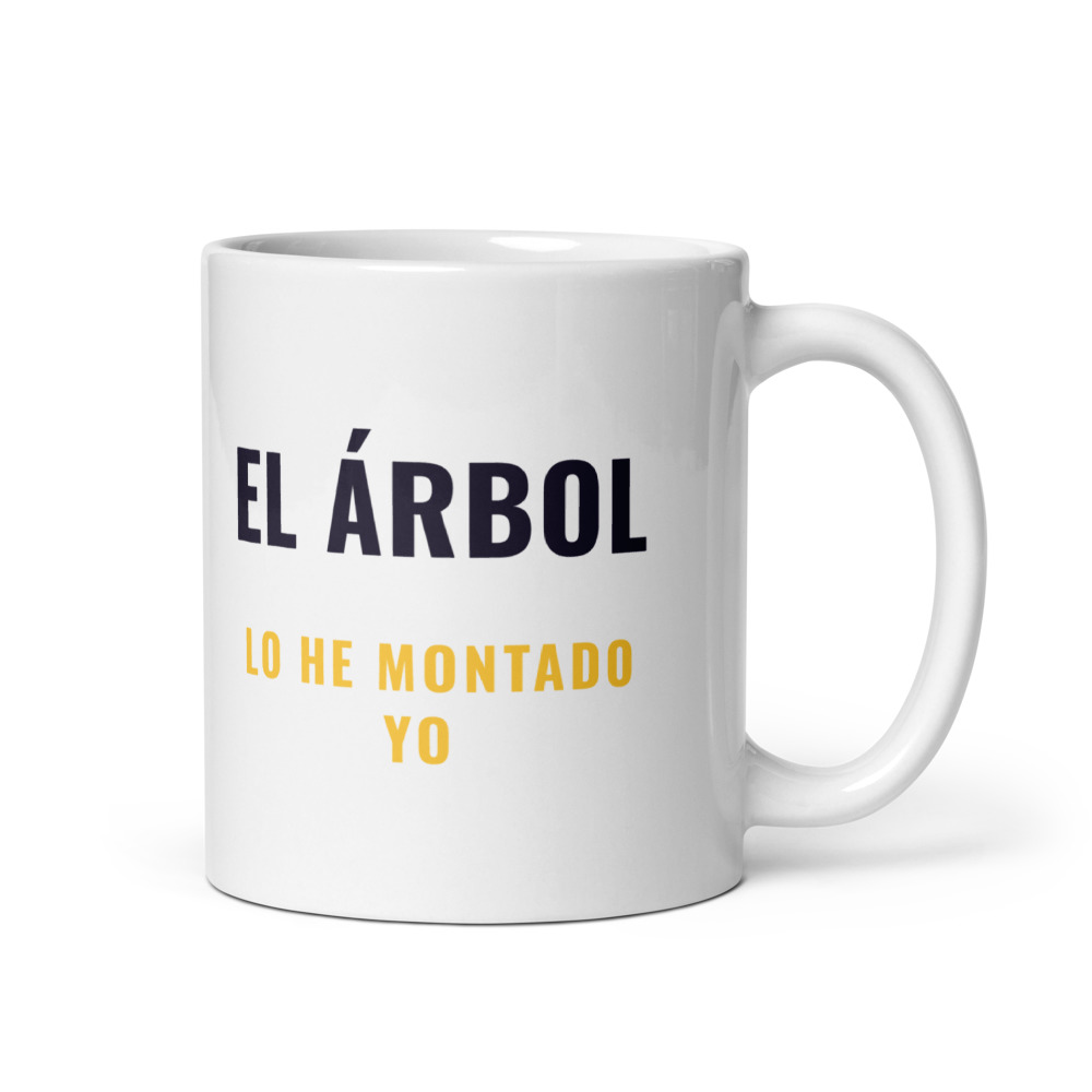 Taza El árbol lo he montado yo