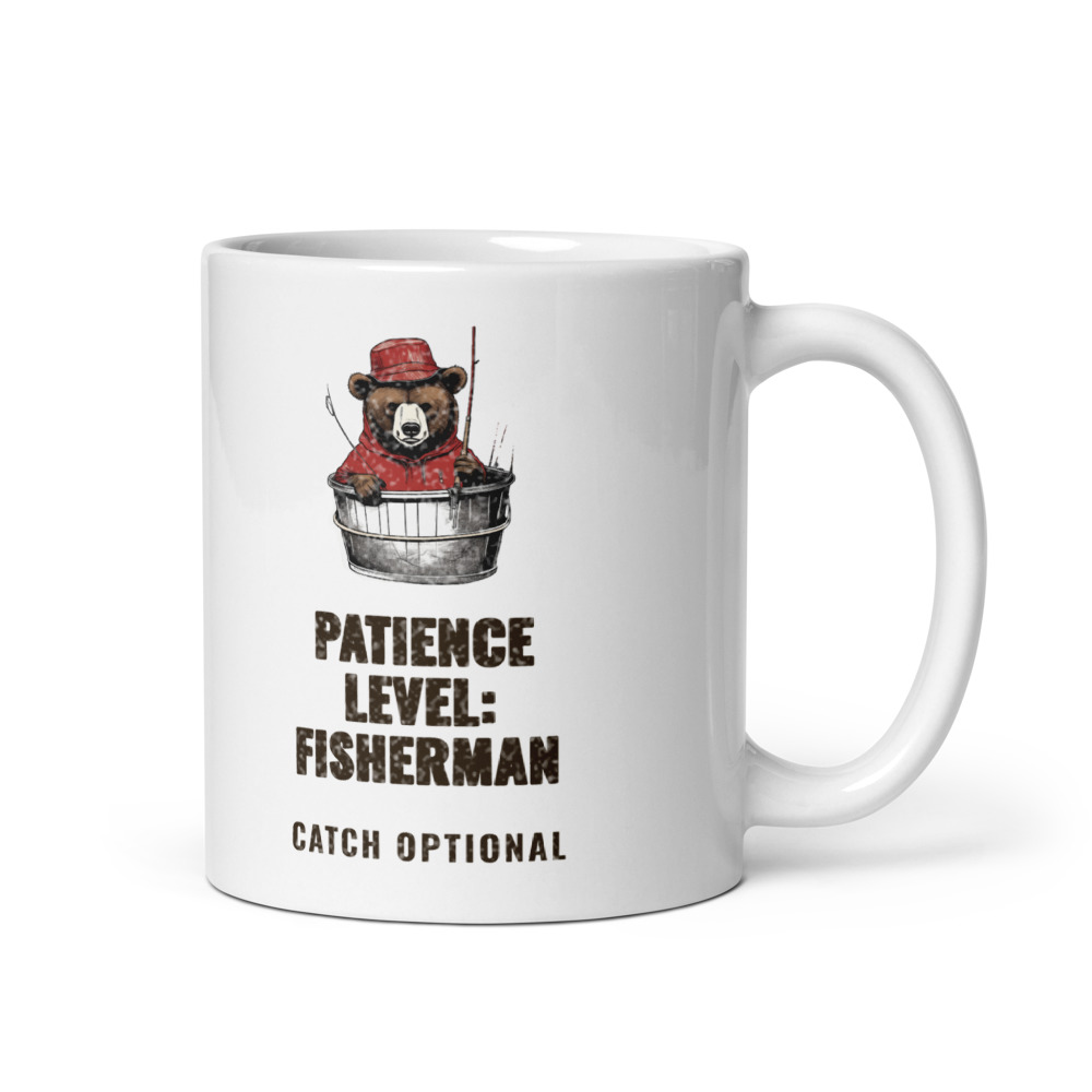 Patience Level: Fisherman Catch optional Mug