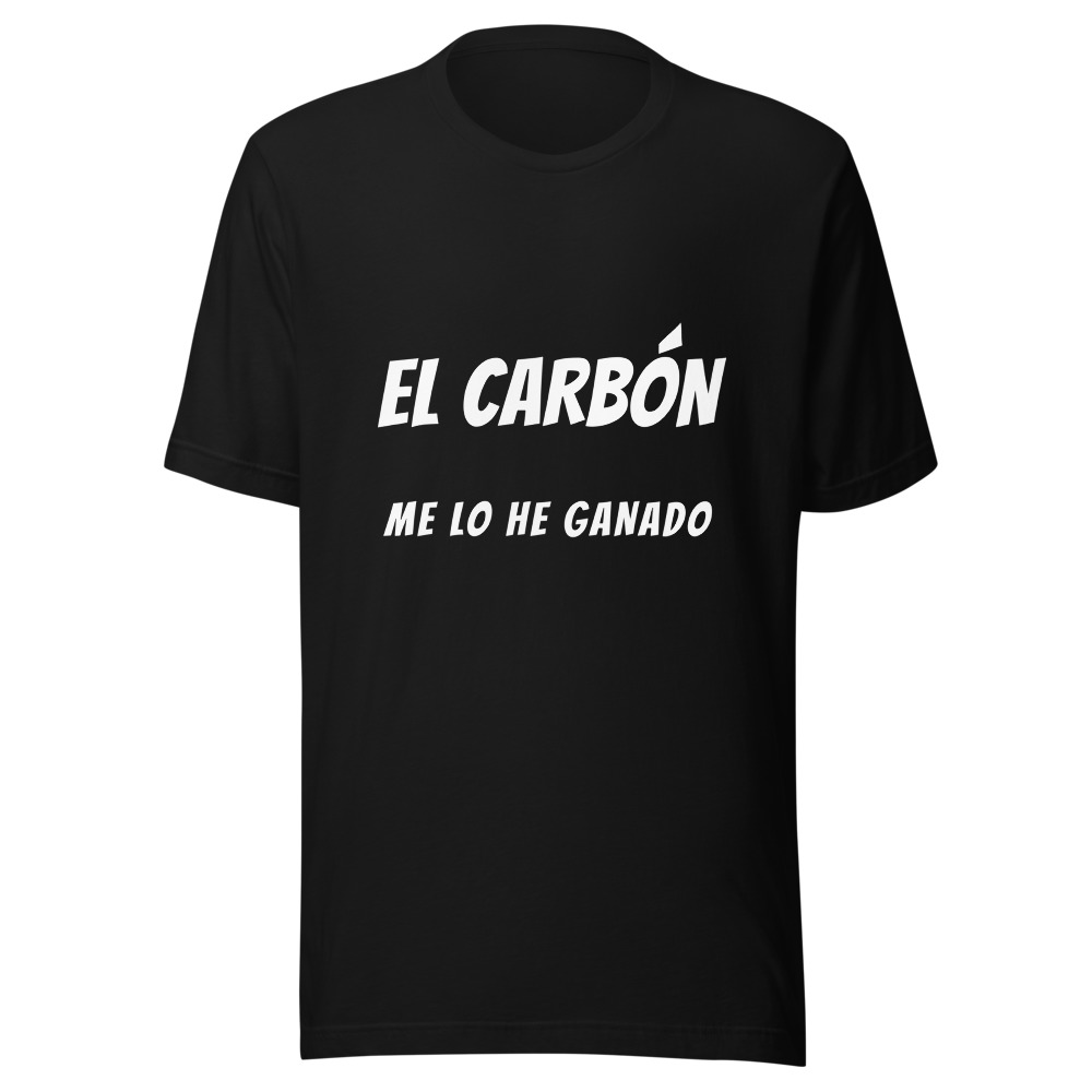 Camiseta El carbón me lo he ganado, regalo de Reyes