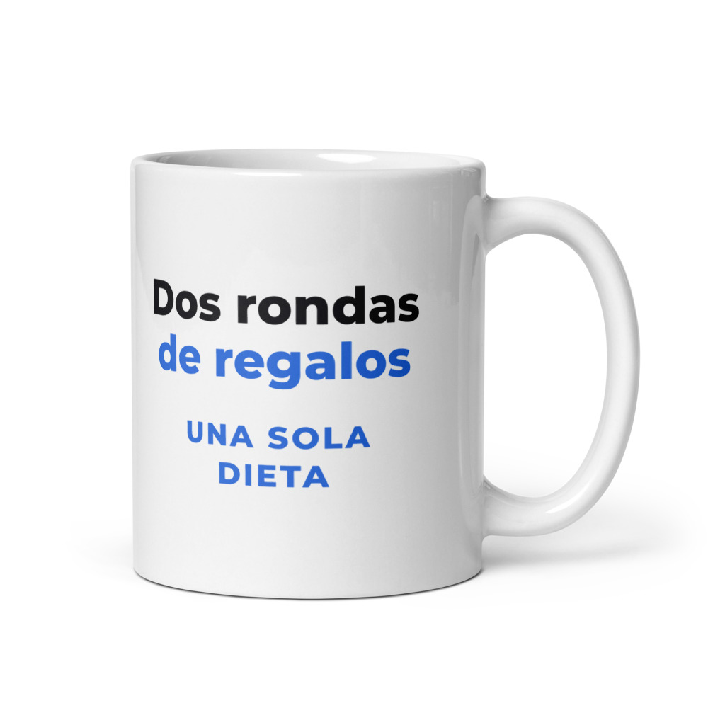 Taza Dos rondas de regalos una sola dieta