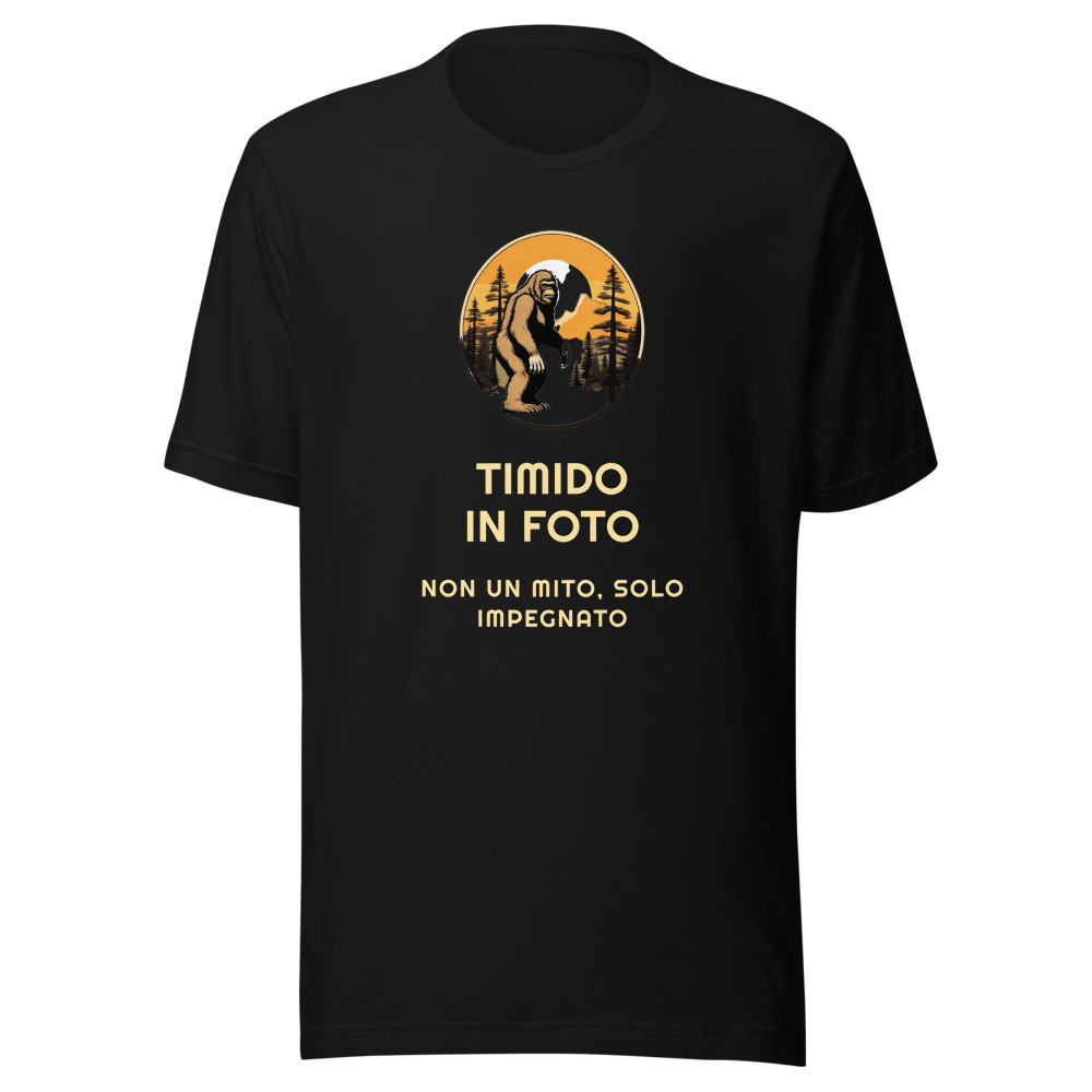 Maglietta Bigfoot Timido in foto