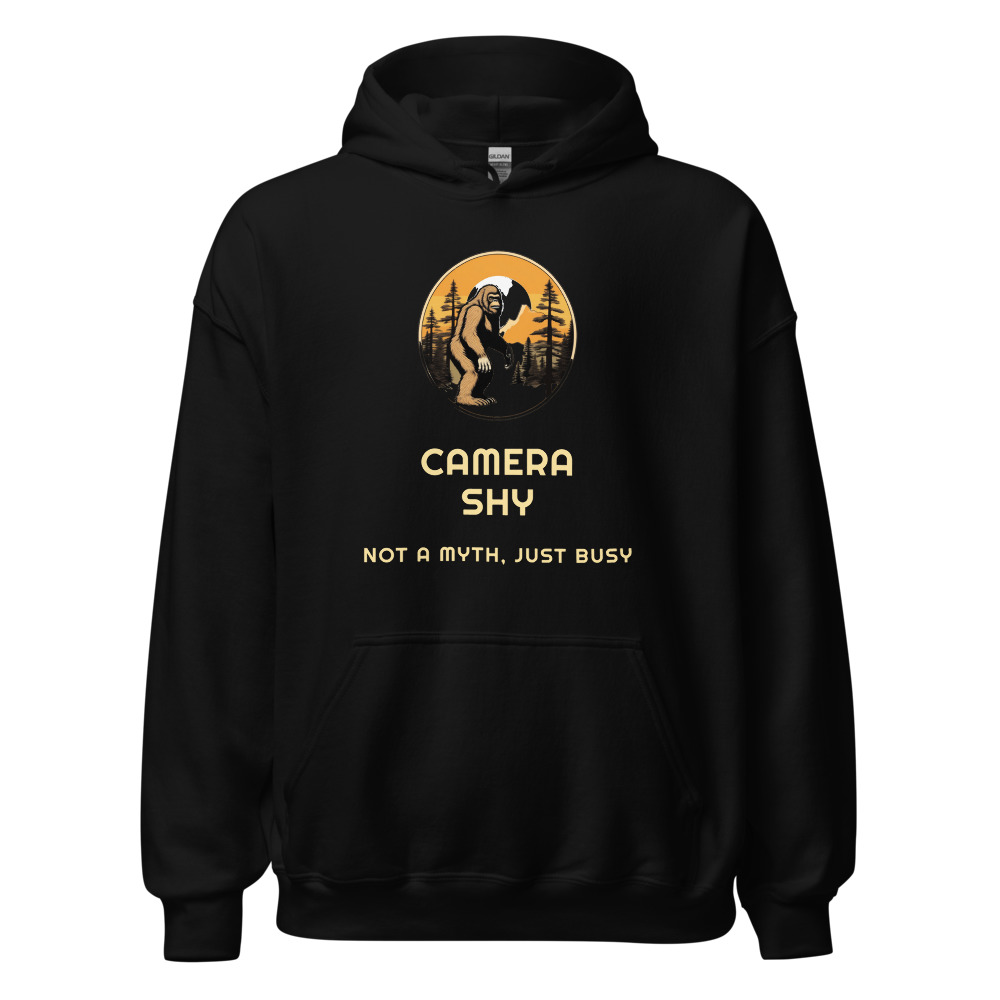 Camera Shy Not a myth, just busy Hoodie