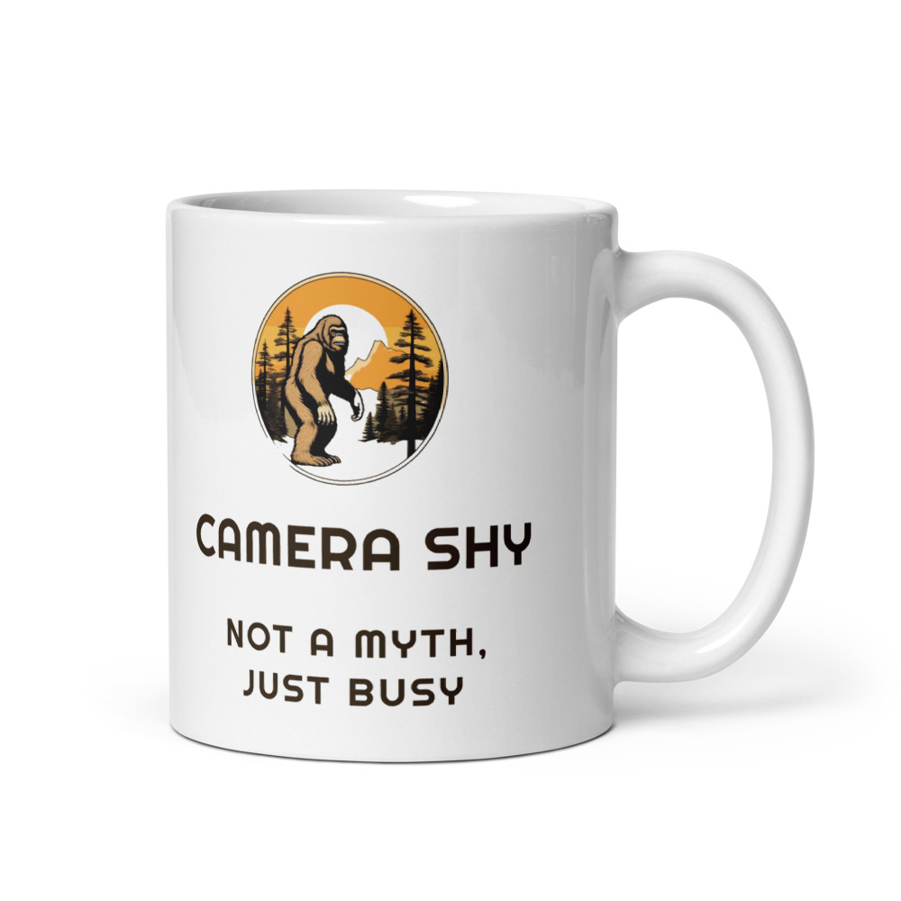 Camera Shy Not a myth, just busy Mug