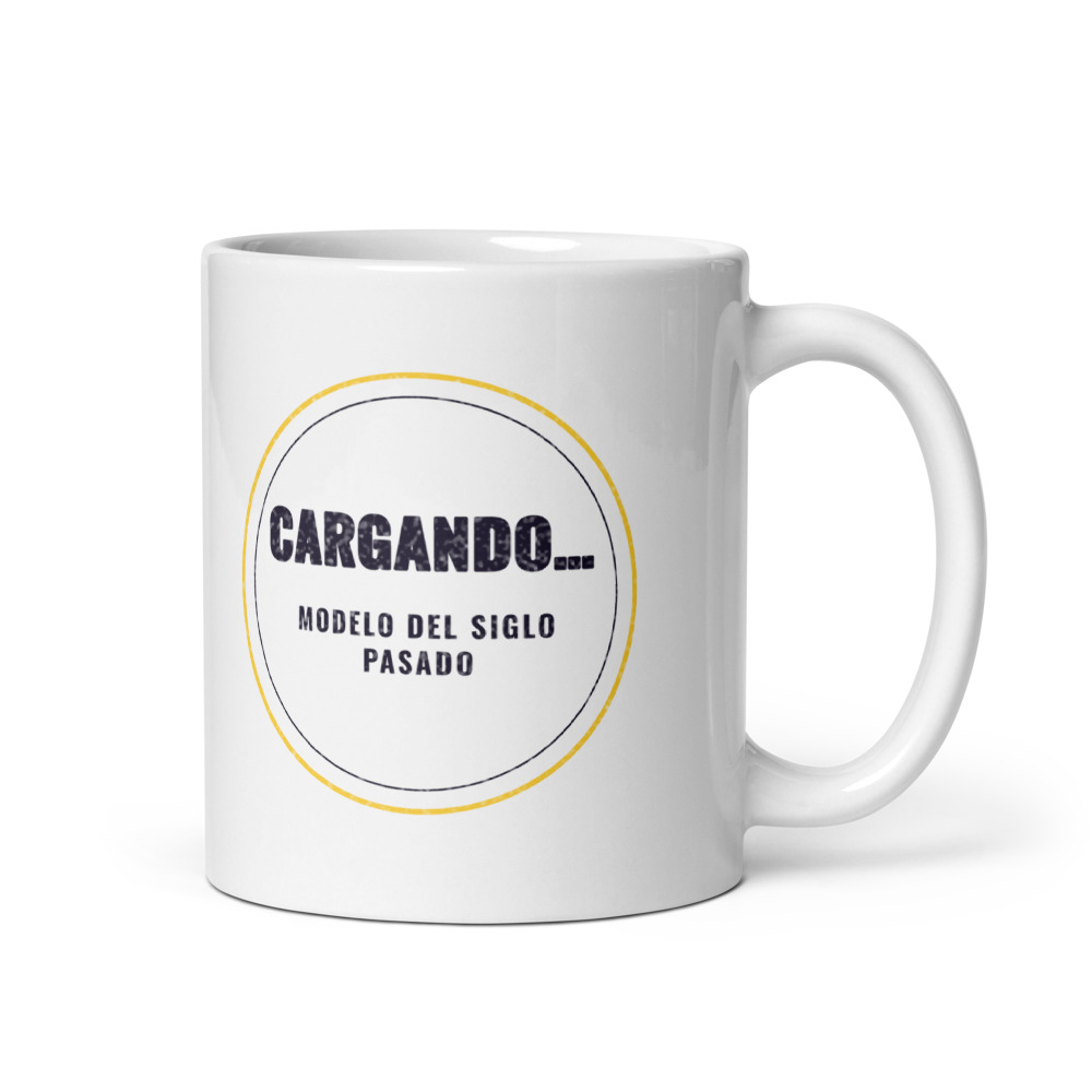 Taza Cargando… modelo del siglo pasado