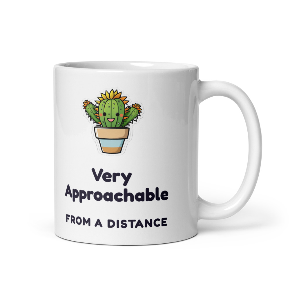 Very Approachable From a distance Mug