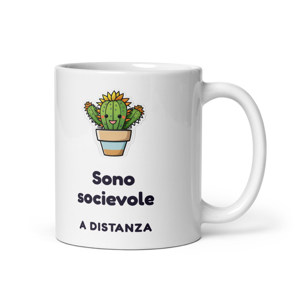 Tazza Sono socievole A distanza