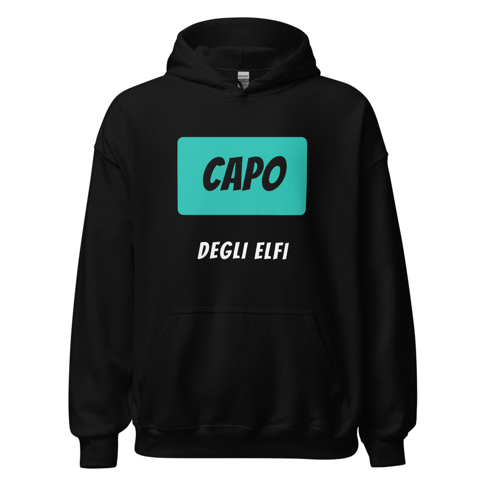 Felpa con cappuccio Capo degli elfi
