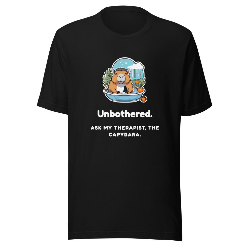 Unbothered Capybara T-Shirt