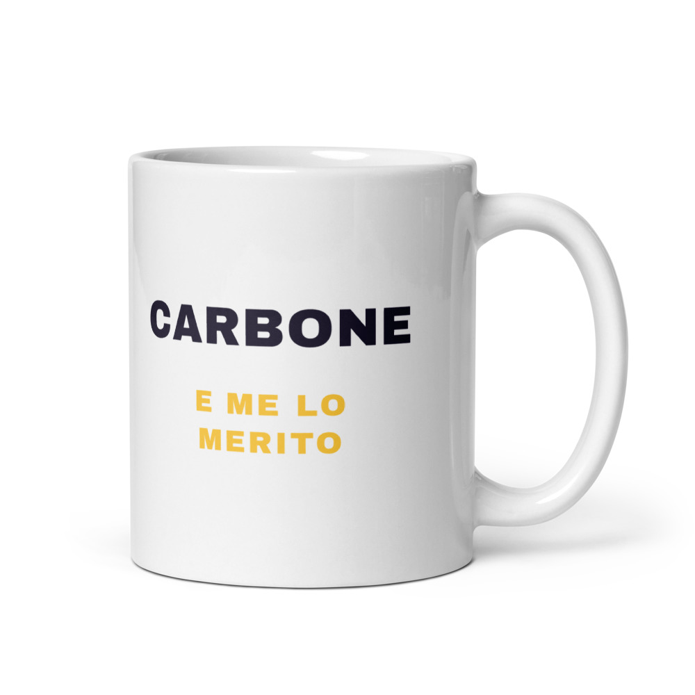 Tazza Carbone e me lo merito