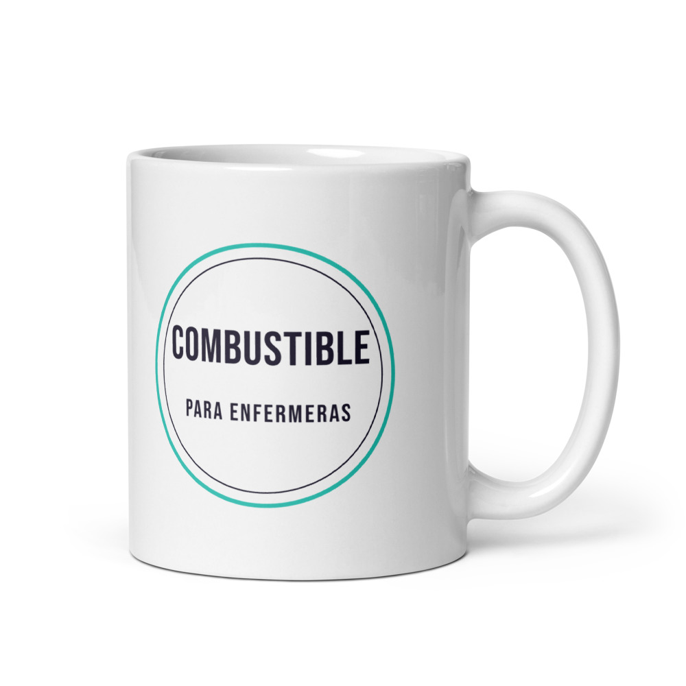 Taza combustible para enfermeras, regalo enfermera