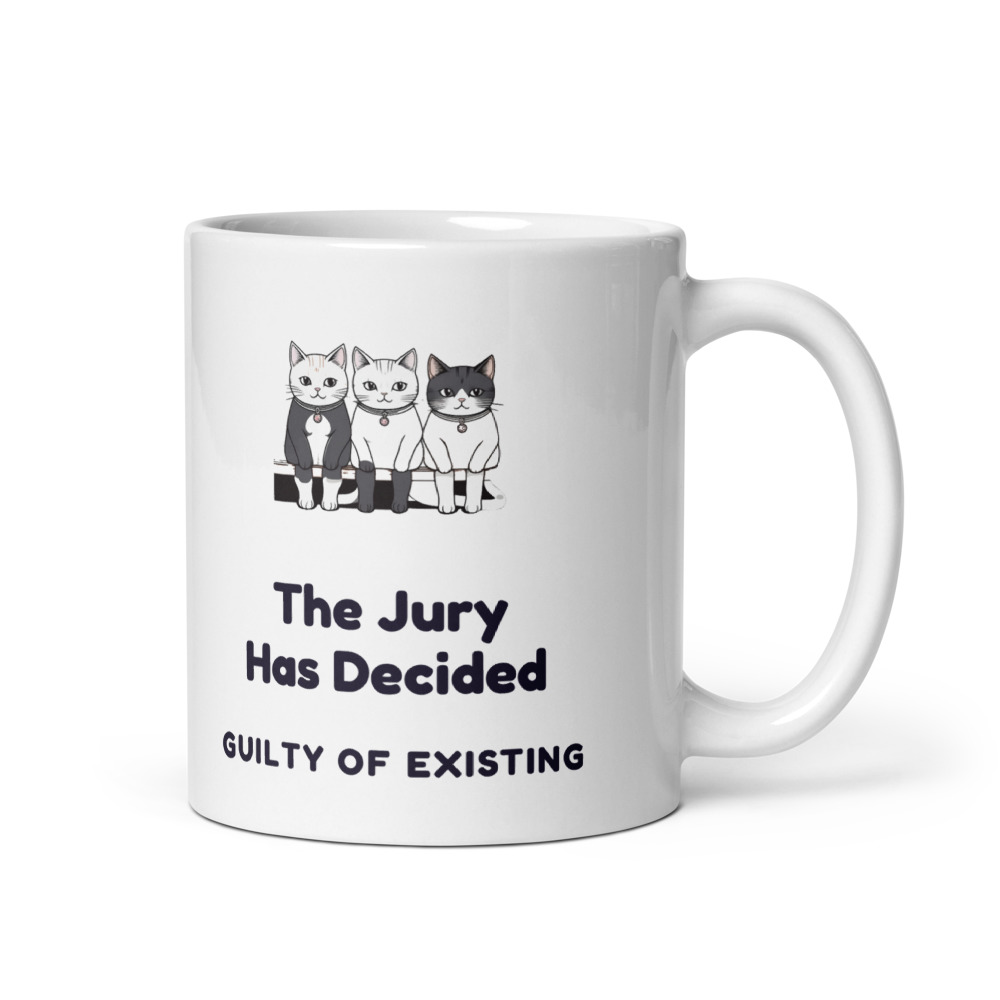 The Jury Has Decided Guilty of existing Mug