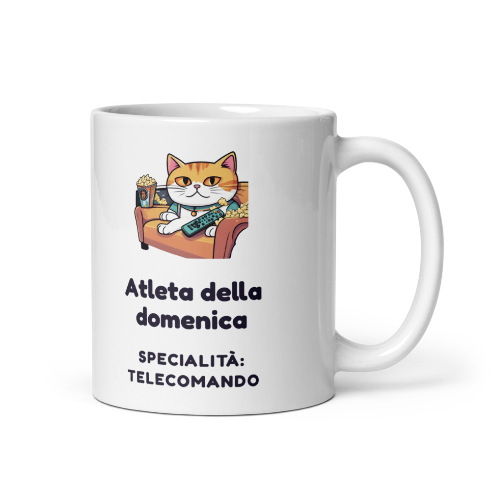 Tazza Atleta della domenica Specialità: telecomando