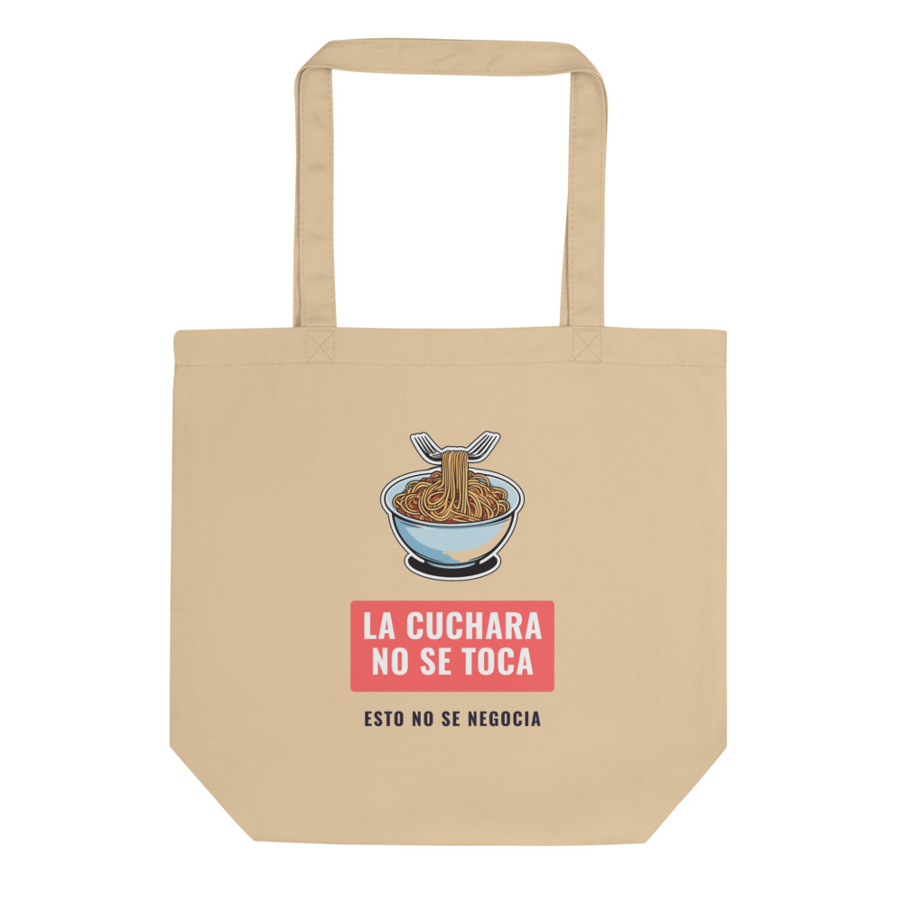 Bolsa tote La cuchara no se toca Esto no se negocia