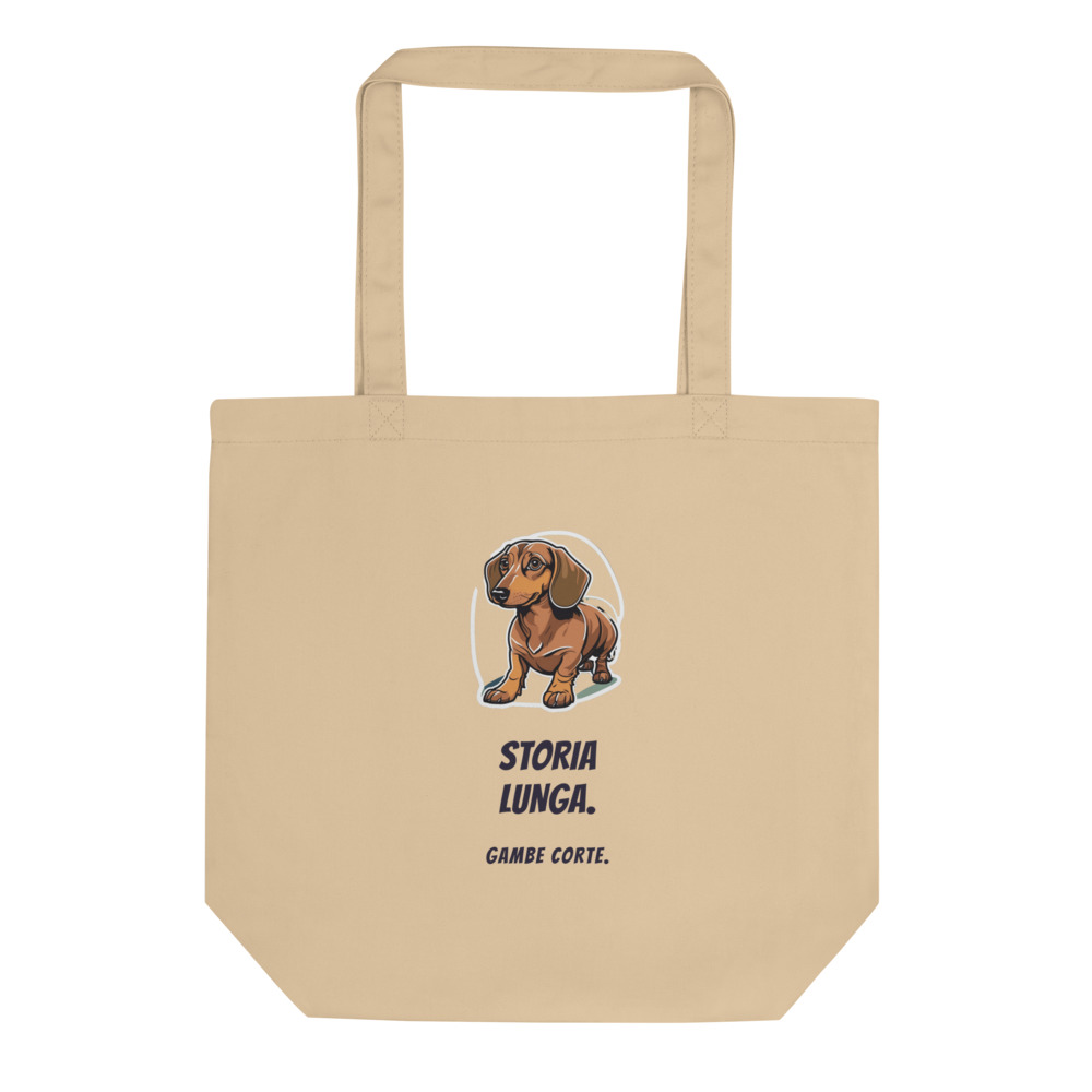 Borsa tote Storia lunga. Gambe corte.