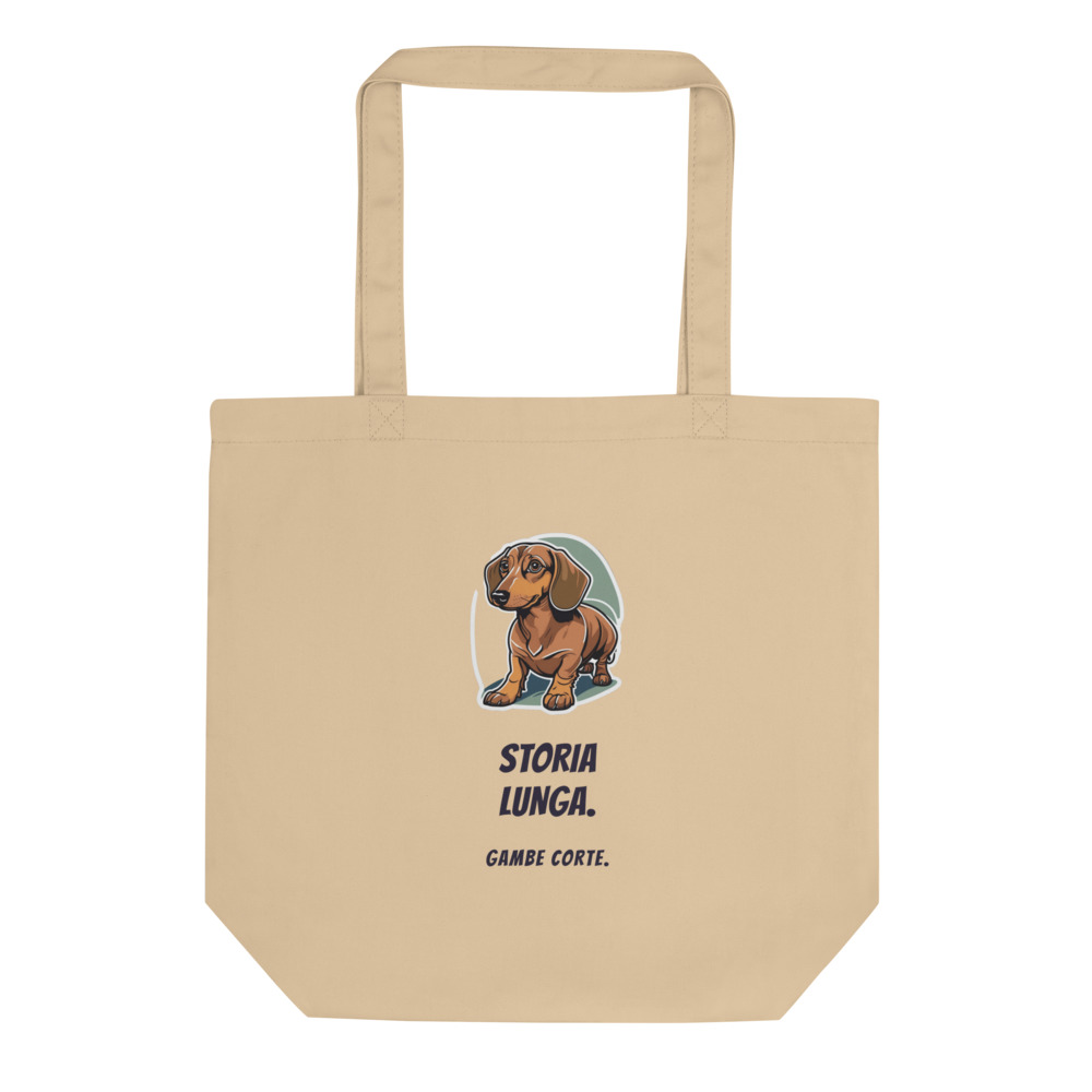 Borsa tote Storia lunga. Gambe corte.