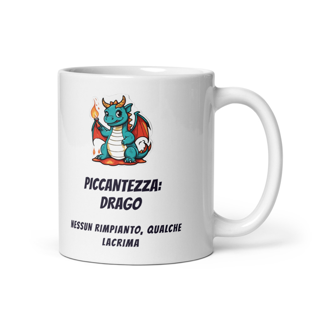 Tazza Piccantezza: drago Nessun rimpianto, qualche lacrima