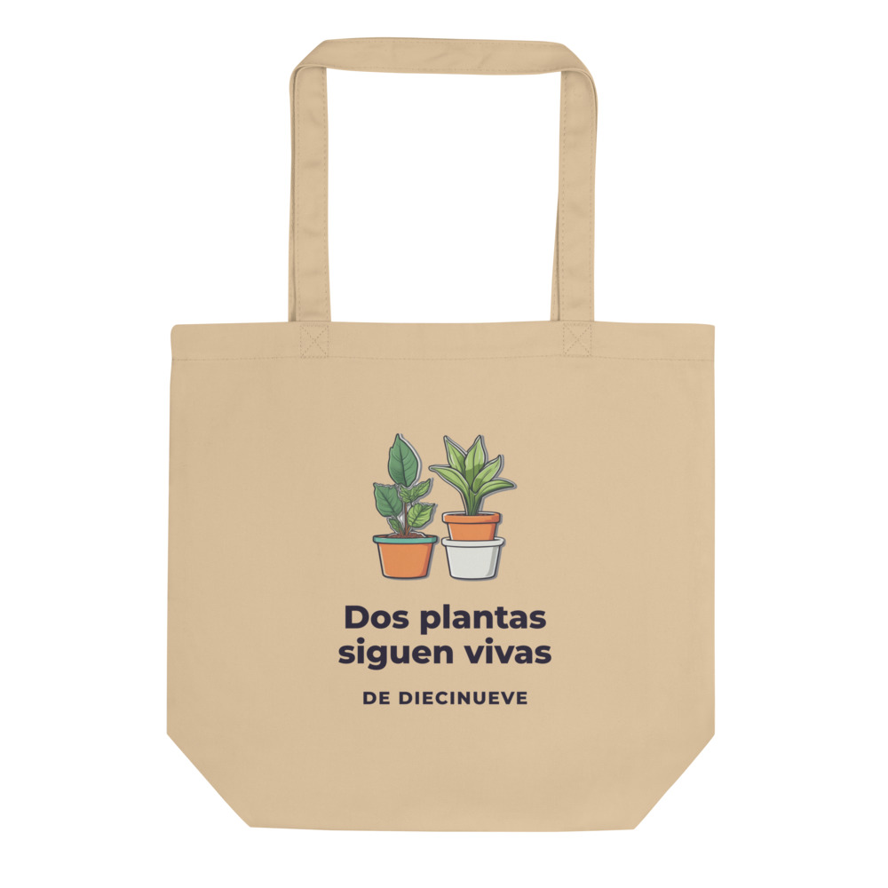 Bolsa tote Dos plantas siguen vivas De diecinueve