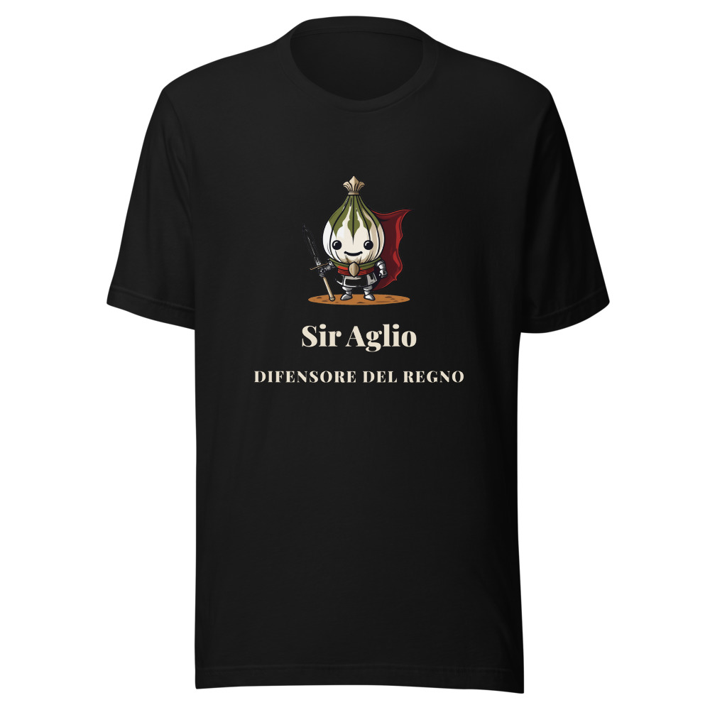 Maglietta Sir Aglio Difensore del regno