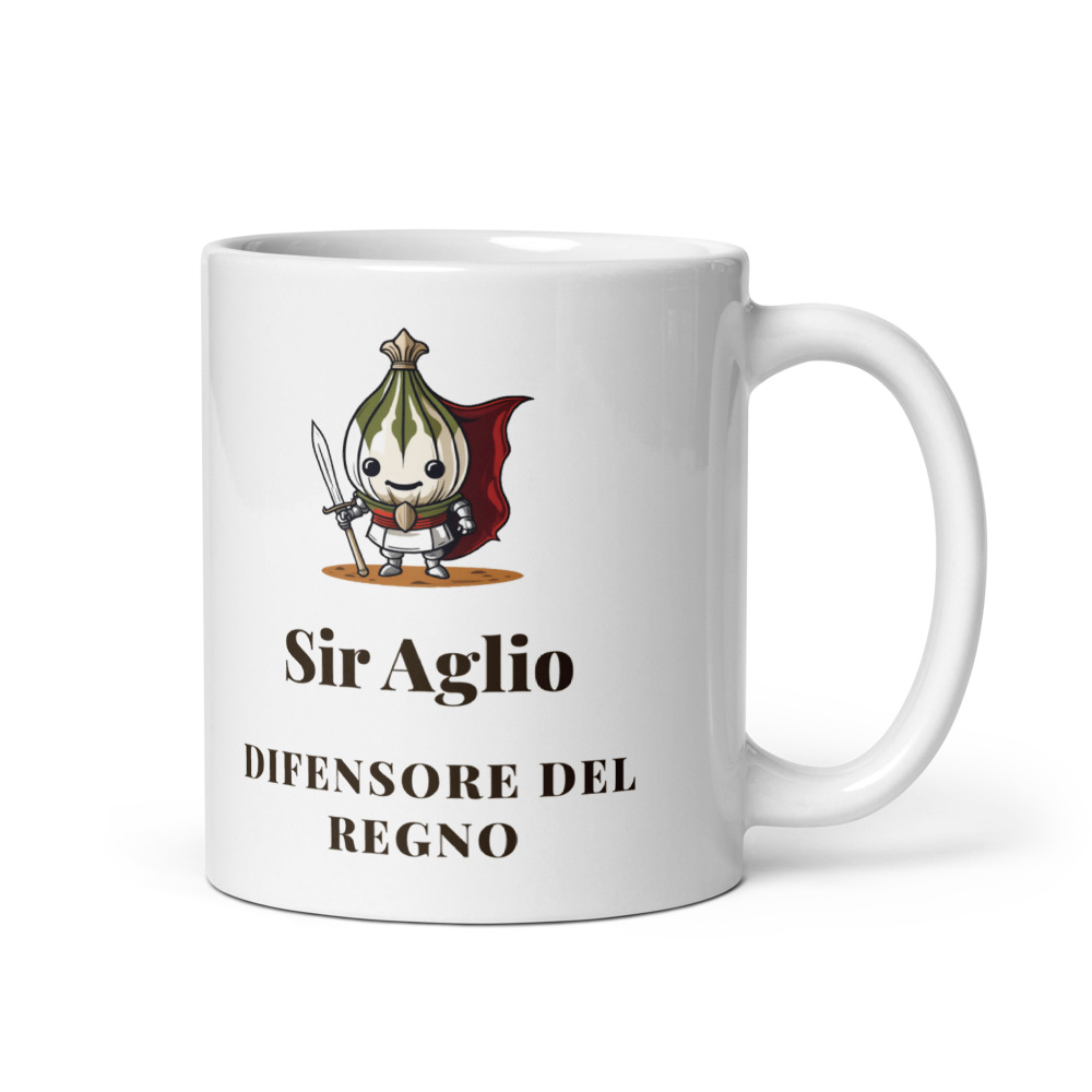 Tazza Sir Aglio Difensore del regno