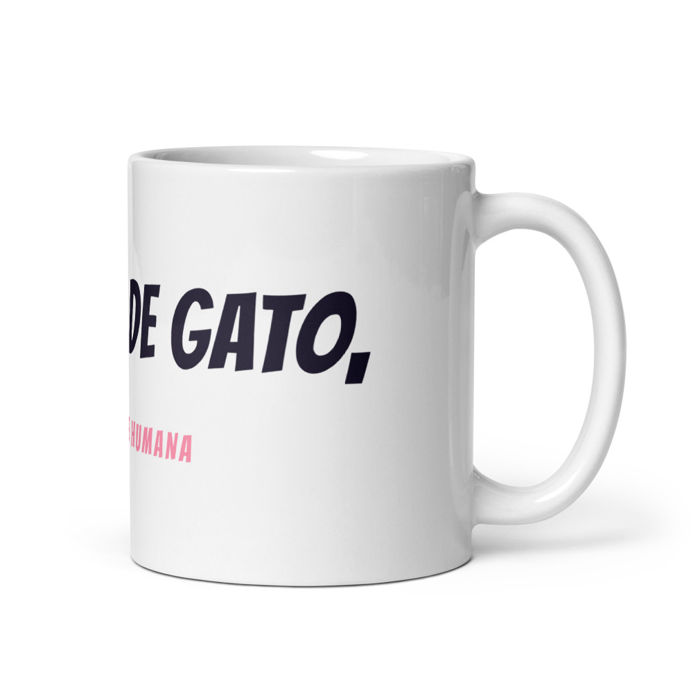 Taza Horario de gato, sueldo de humana