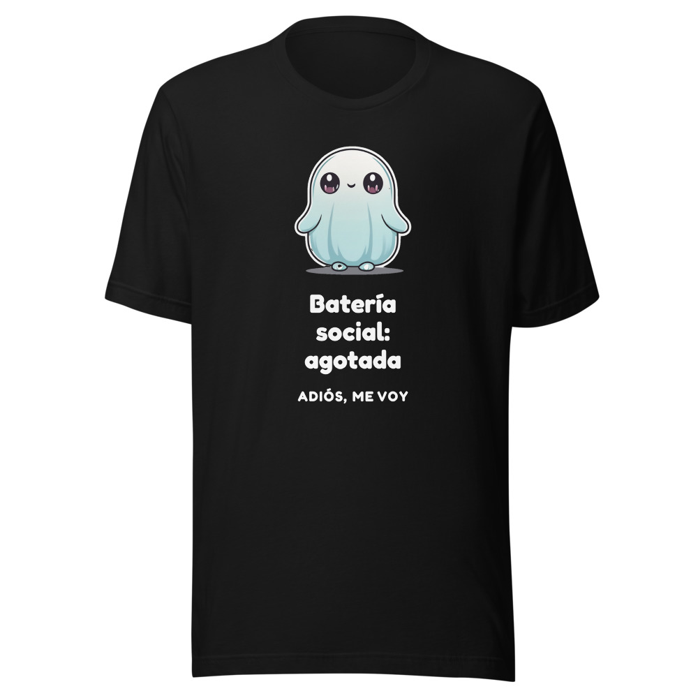 Camiseta Fantasmita Batería social agotada