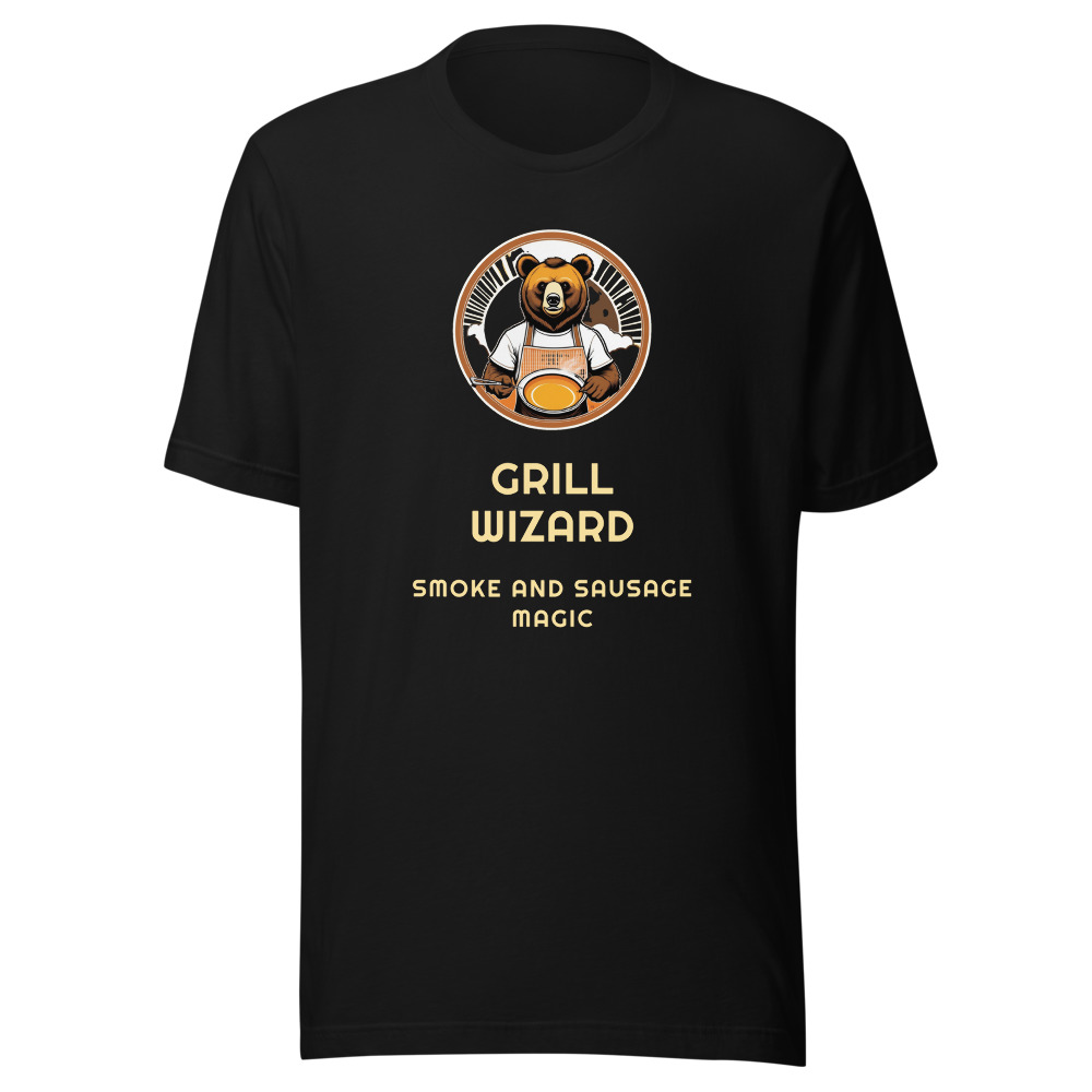 Grill Wizard Bear T-Shirt