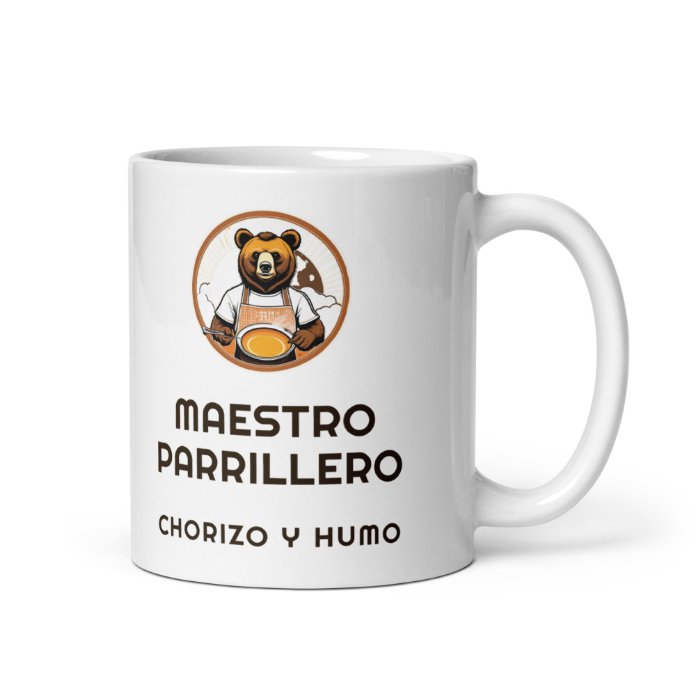 Taza Maestro parrillero Chorizo y humo