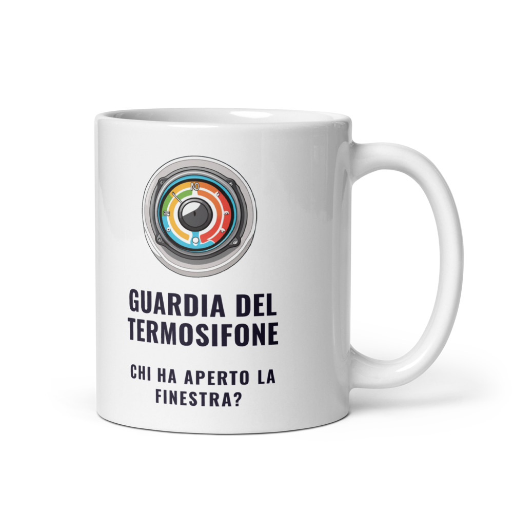 Tazza Guardia del termosifone Chi ha aperto la finestra?