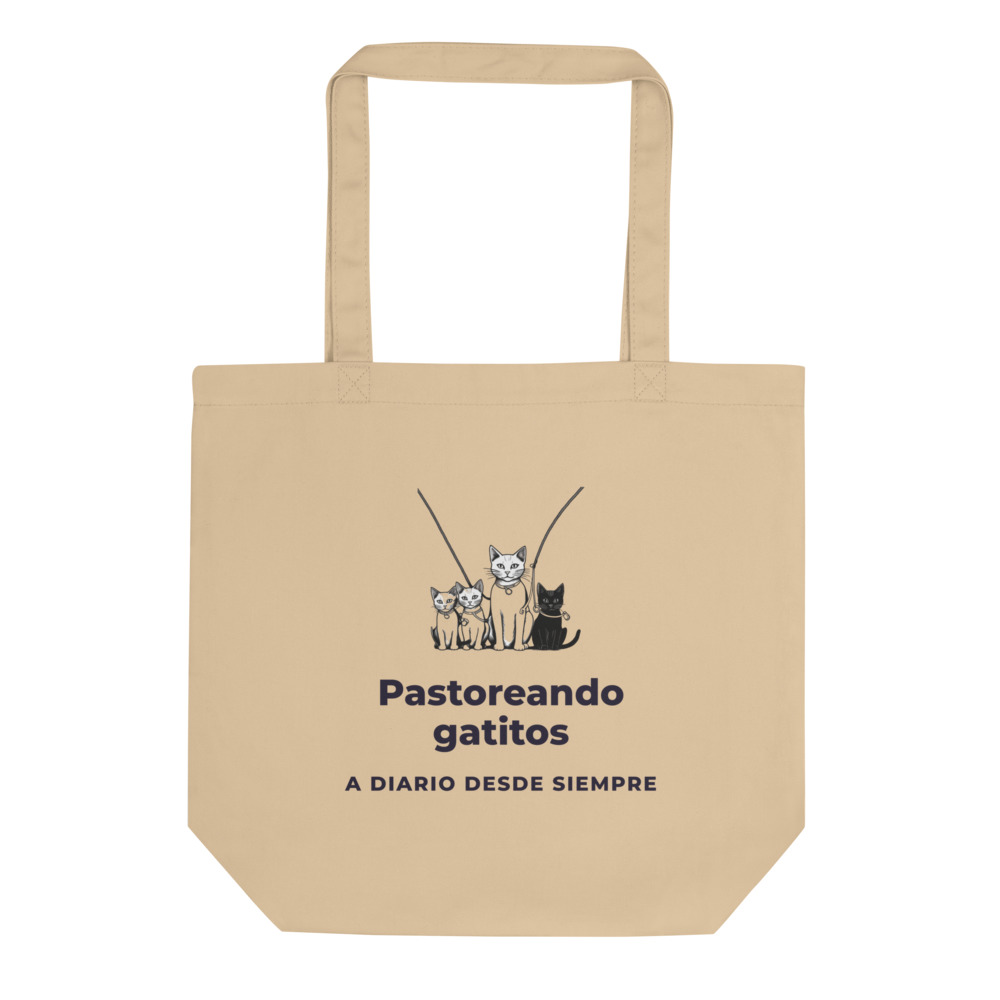 Bolsa tote Pastoreando gatitos A diario desde siempre
