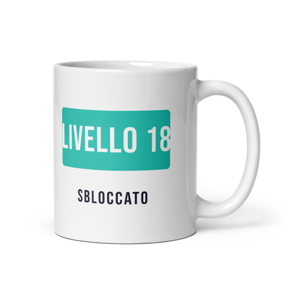 Tazza Livello 18 sbloccato