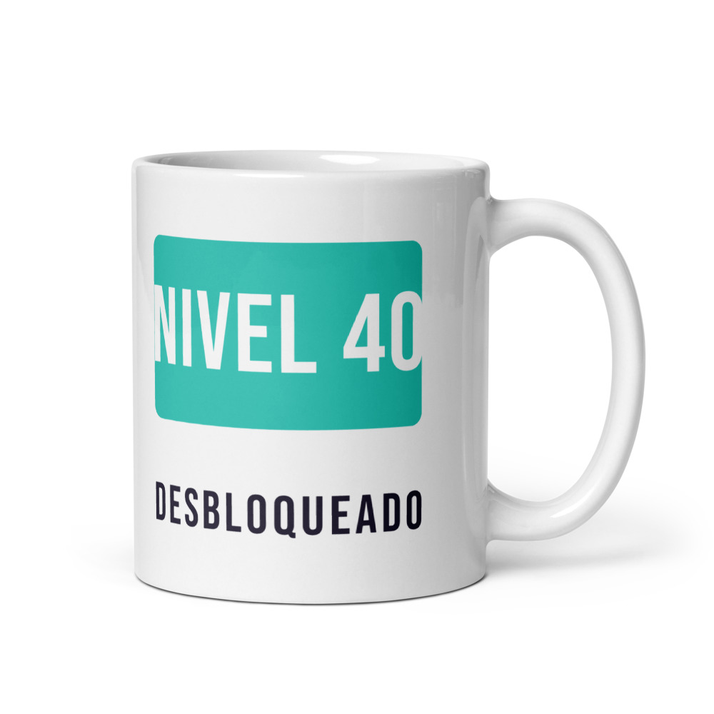Taza Nivel 40 desbloqueado