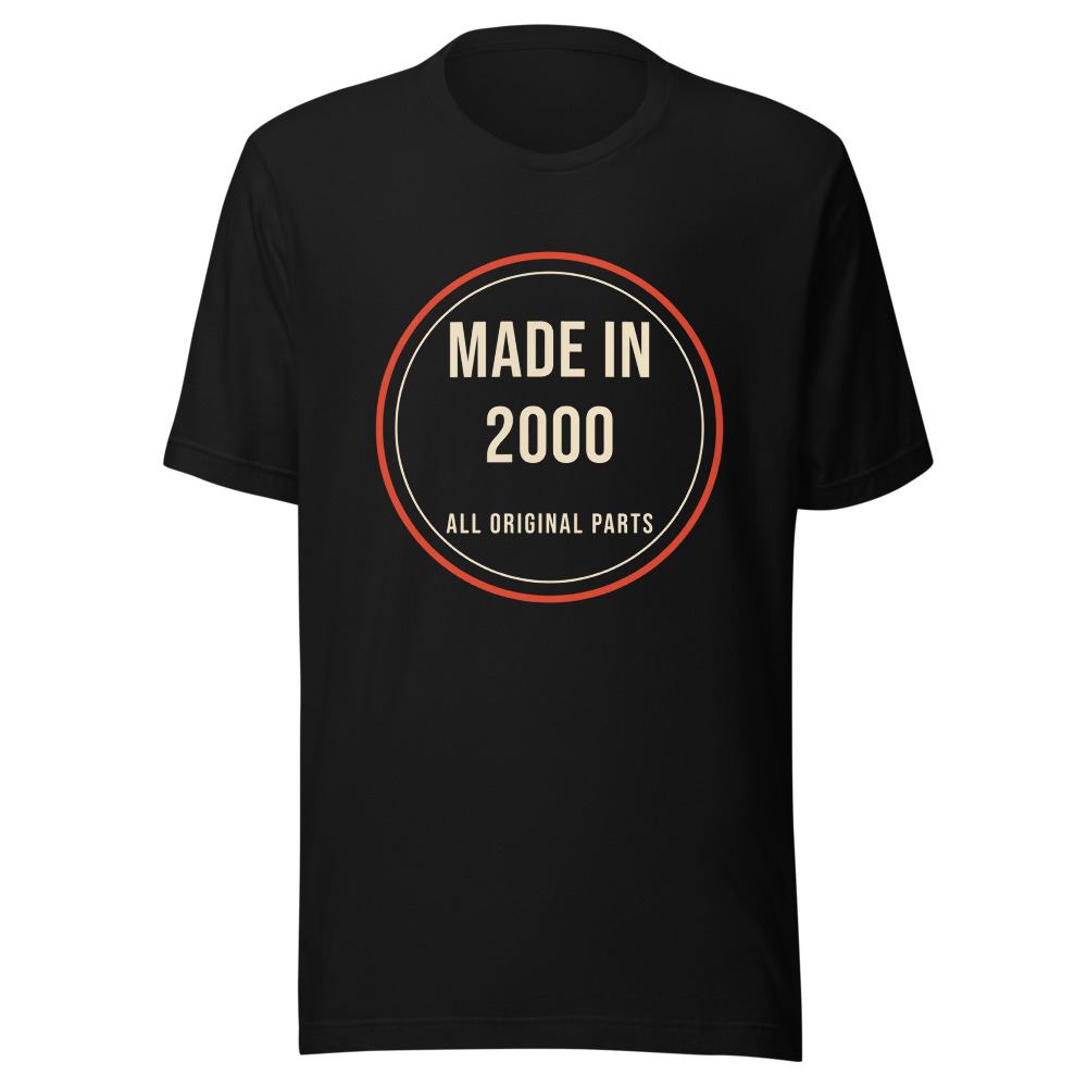 Made In 2000 Birthday T-Shirt