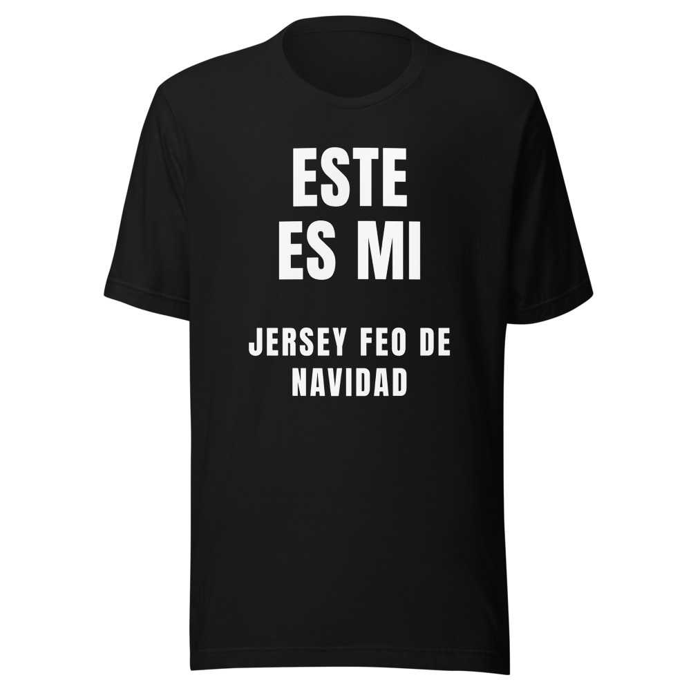Camiseta este es mi jersey feo de Navidad