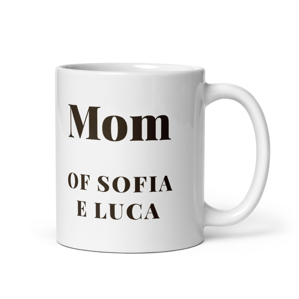 Mom of {nomi} Mug