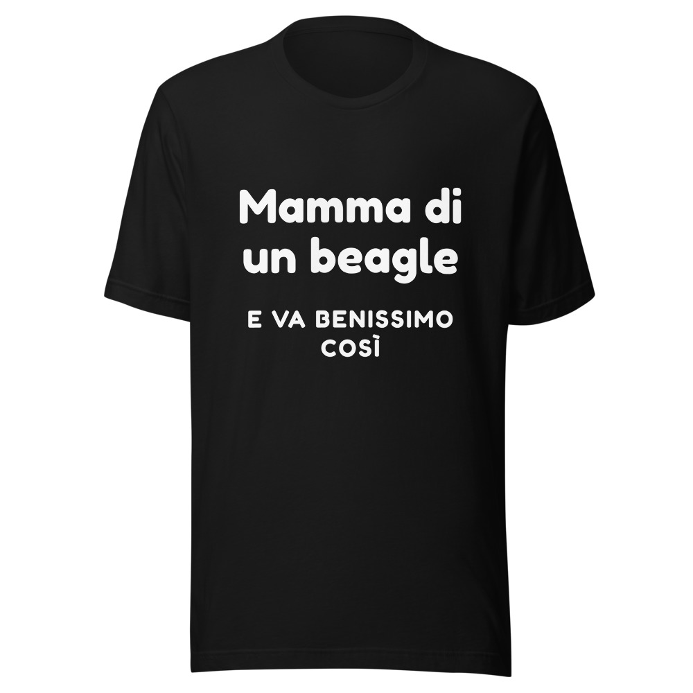Maglietta mamma di un beagle, regalo amante dei cani