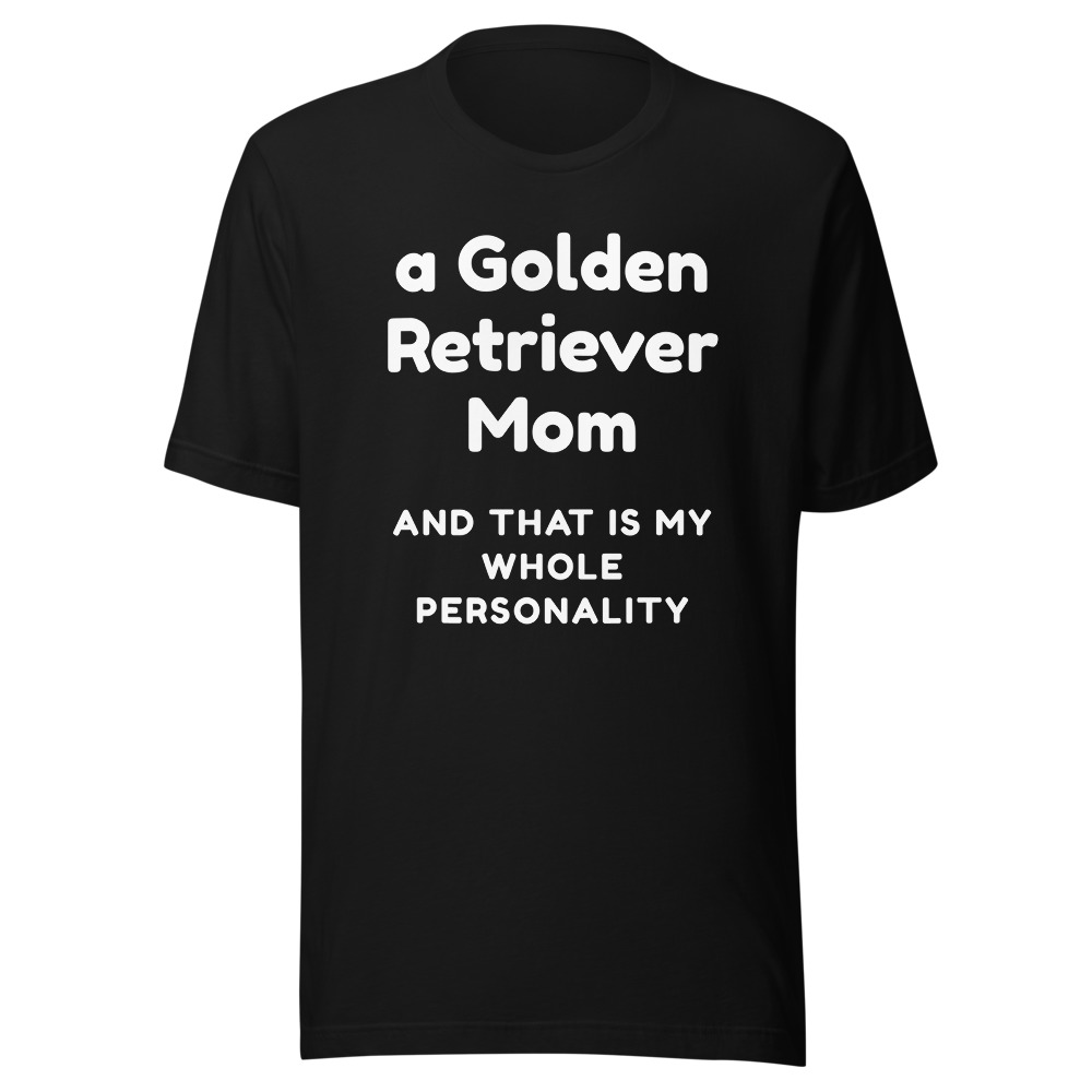 a Golden Retriever Mom T-Shirt Dog Lover Gift