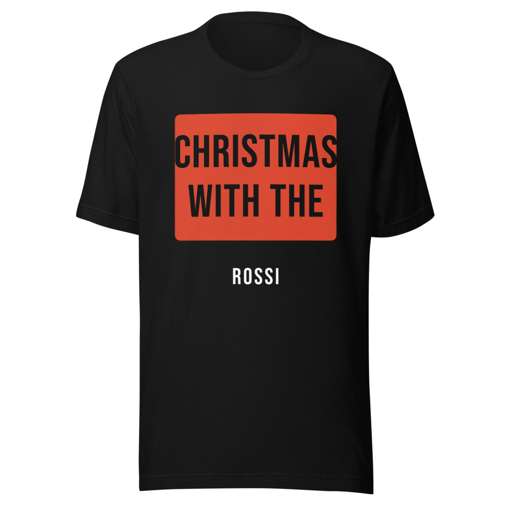 Personalized Family Christmas T-Shirt