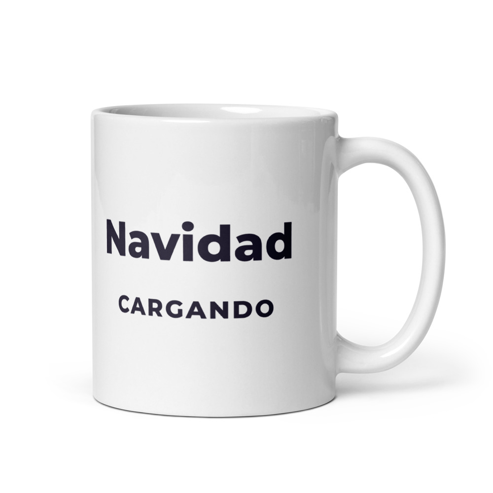 Taza Navidad cargando
