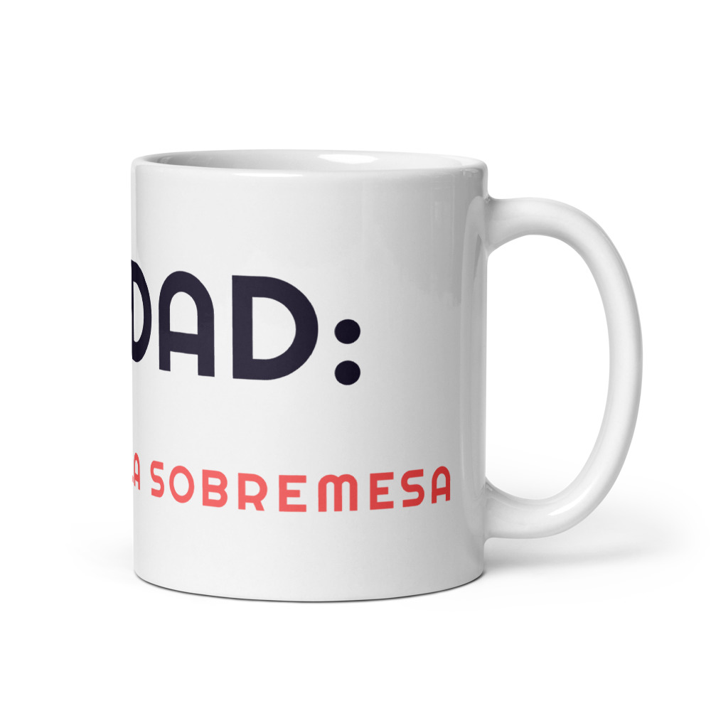 Taza Navidad: sobrevivo a la sobremesa