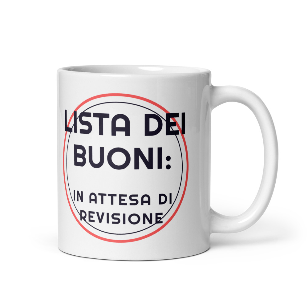 Tazza Lista dei buoni: in attesa di revisione