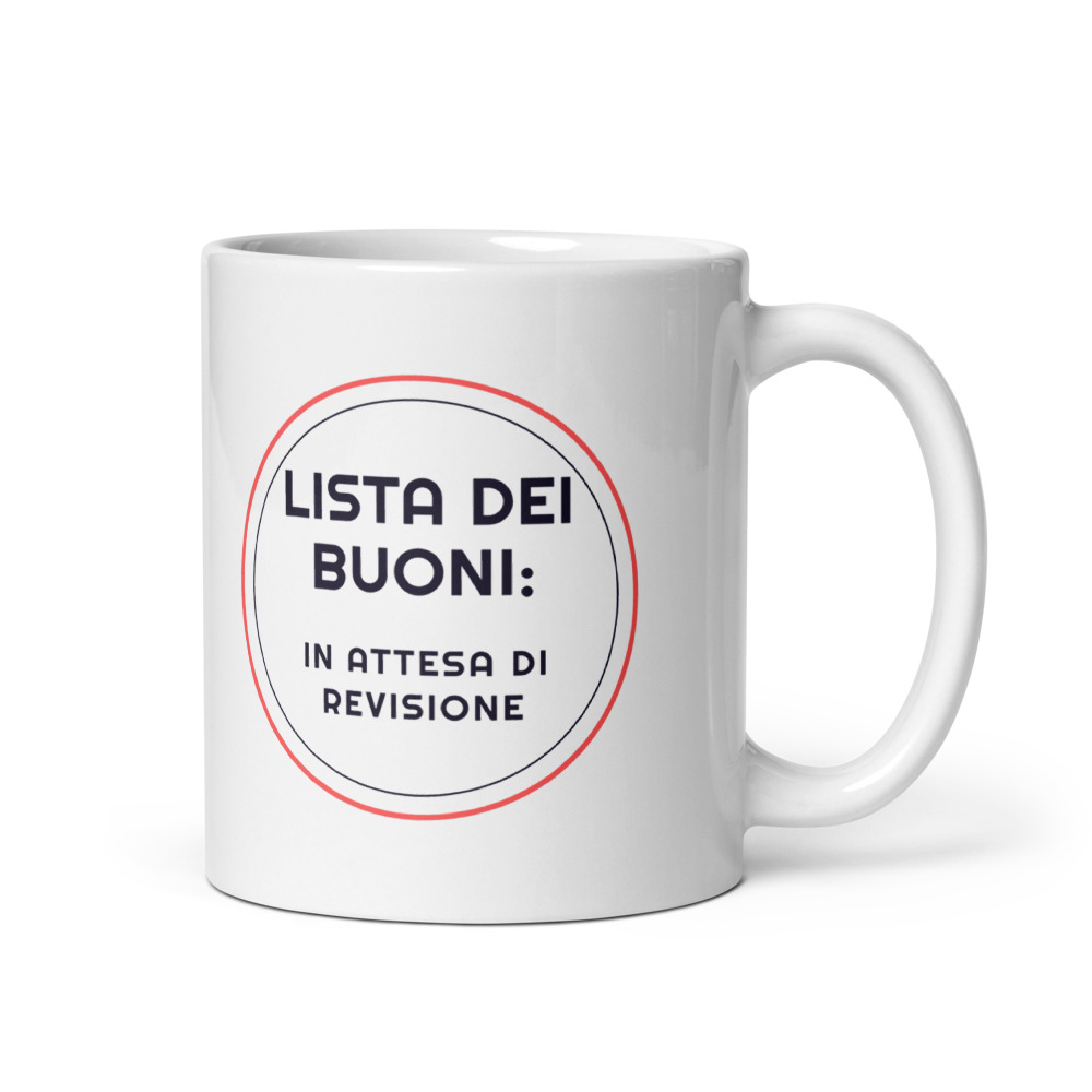Tazza Lista dei buoni: in attesa di revisione