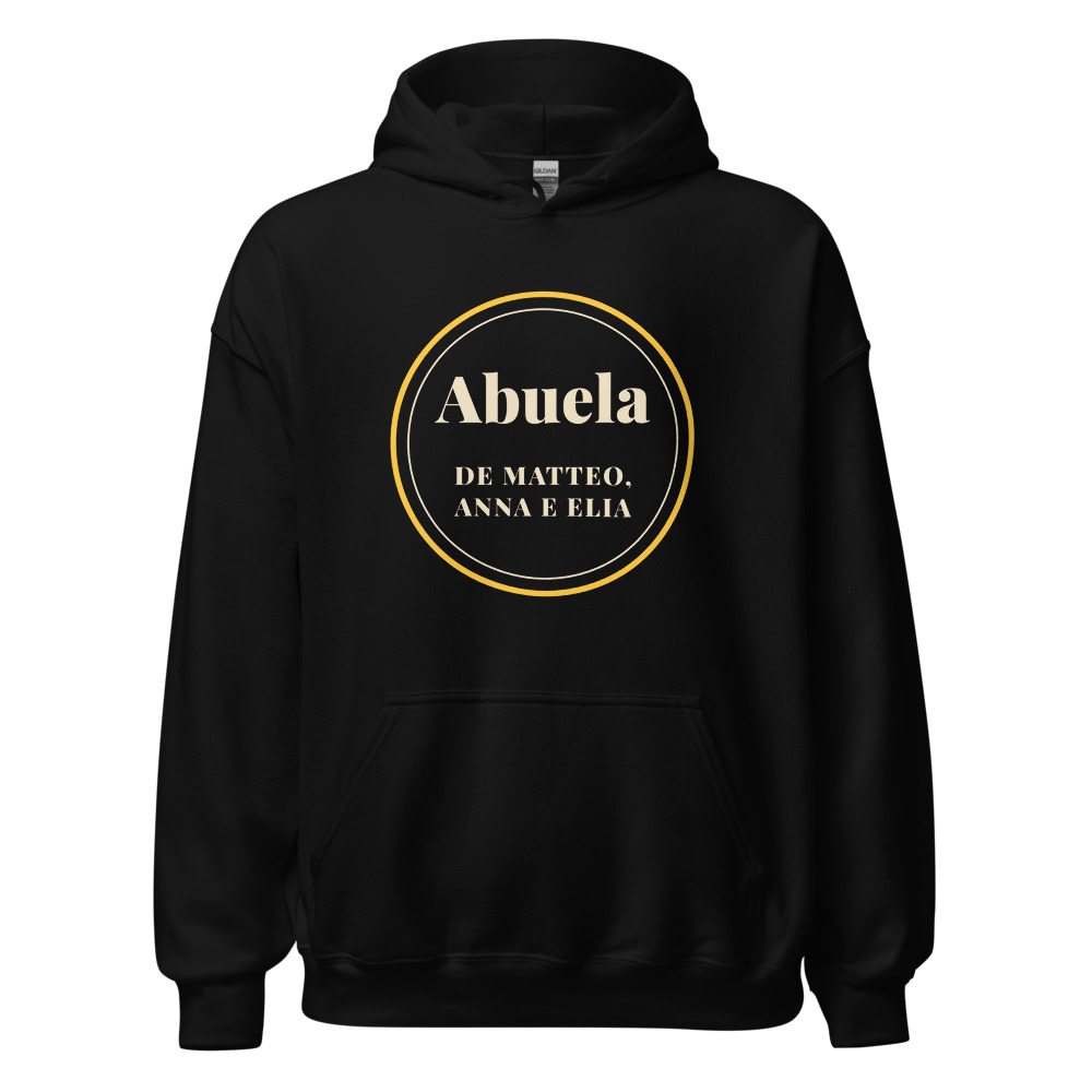 Sudadera con capucha Abuela de {nomi}