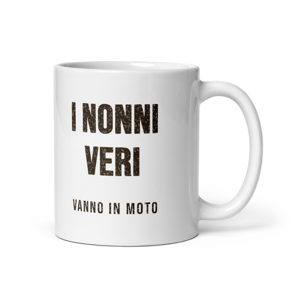 Tazza I nonni veri vanno in moto
