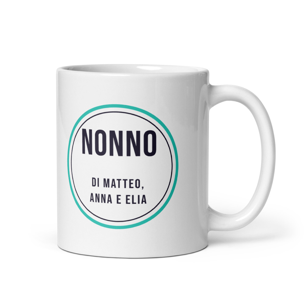 Tazza Nonno di {nomi}