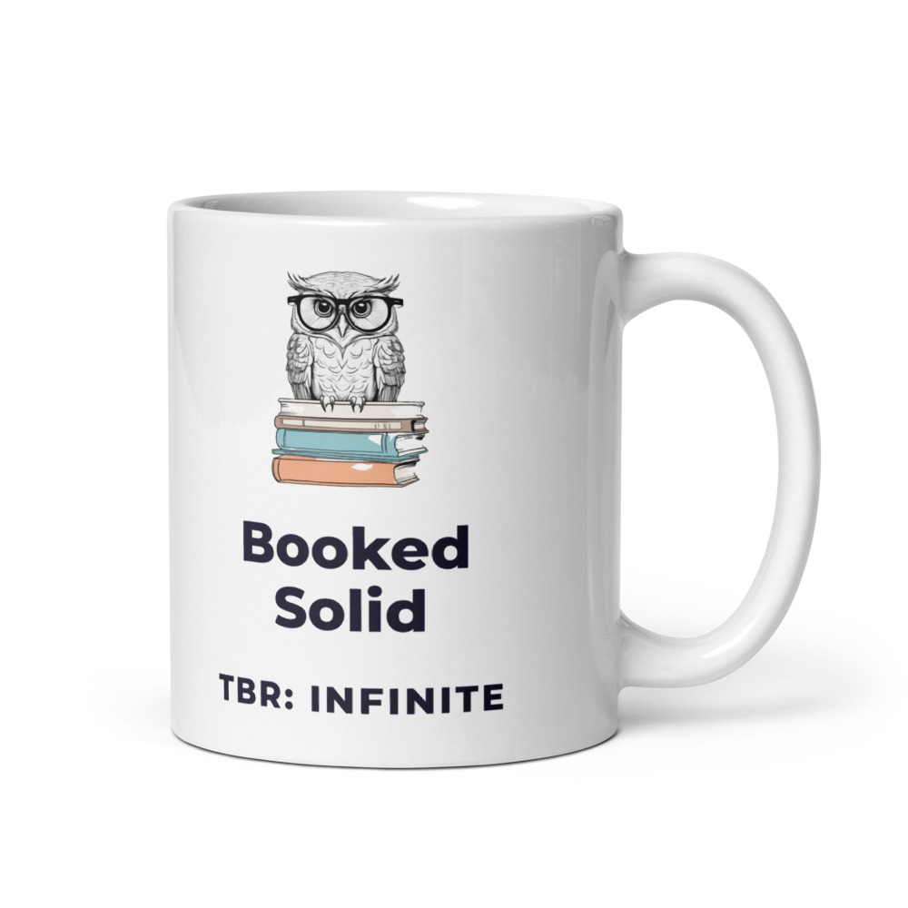 Booked Solid TBR: infinite Mug