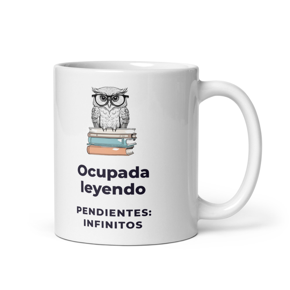 Taza Ocupada leyendo Pendientes: infinitos