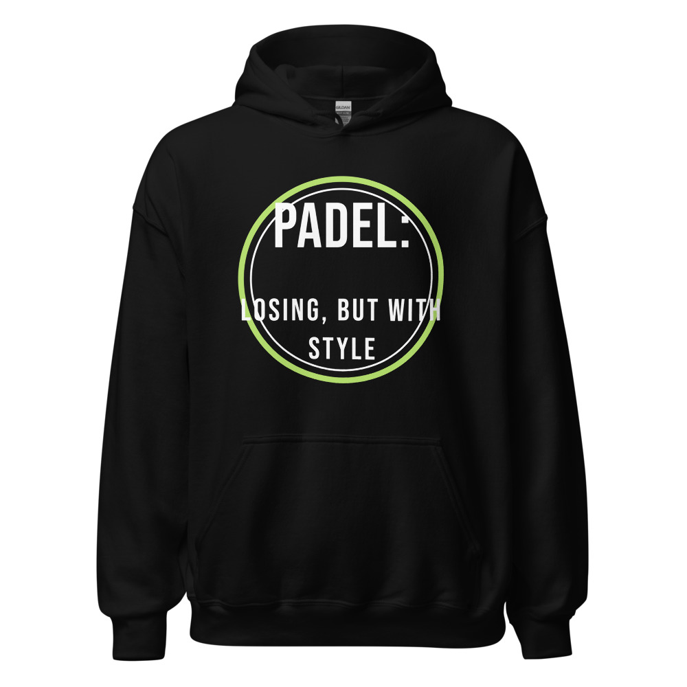 Padel: losing, but with style Hoodie