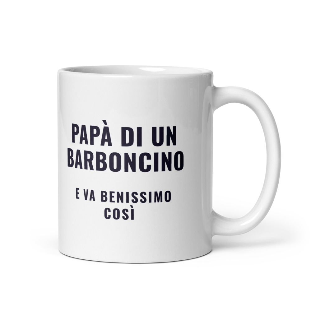 Tazza Papà di un barboncino e va benissimo così