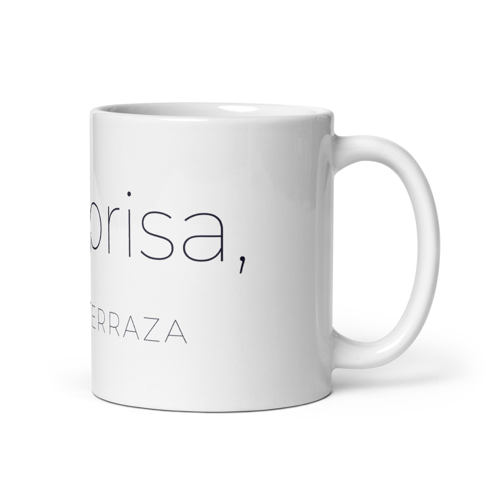 Taza Cero prisa, mucha terraza