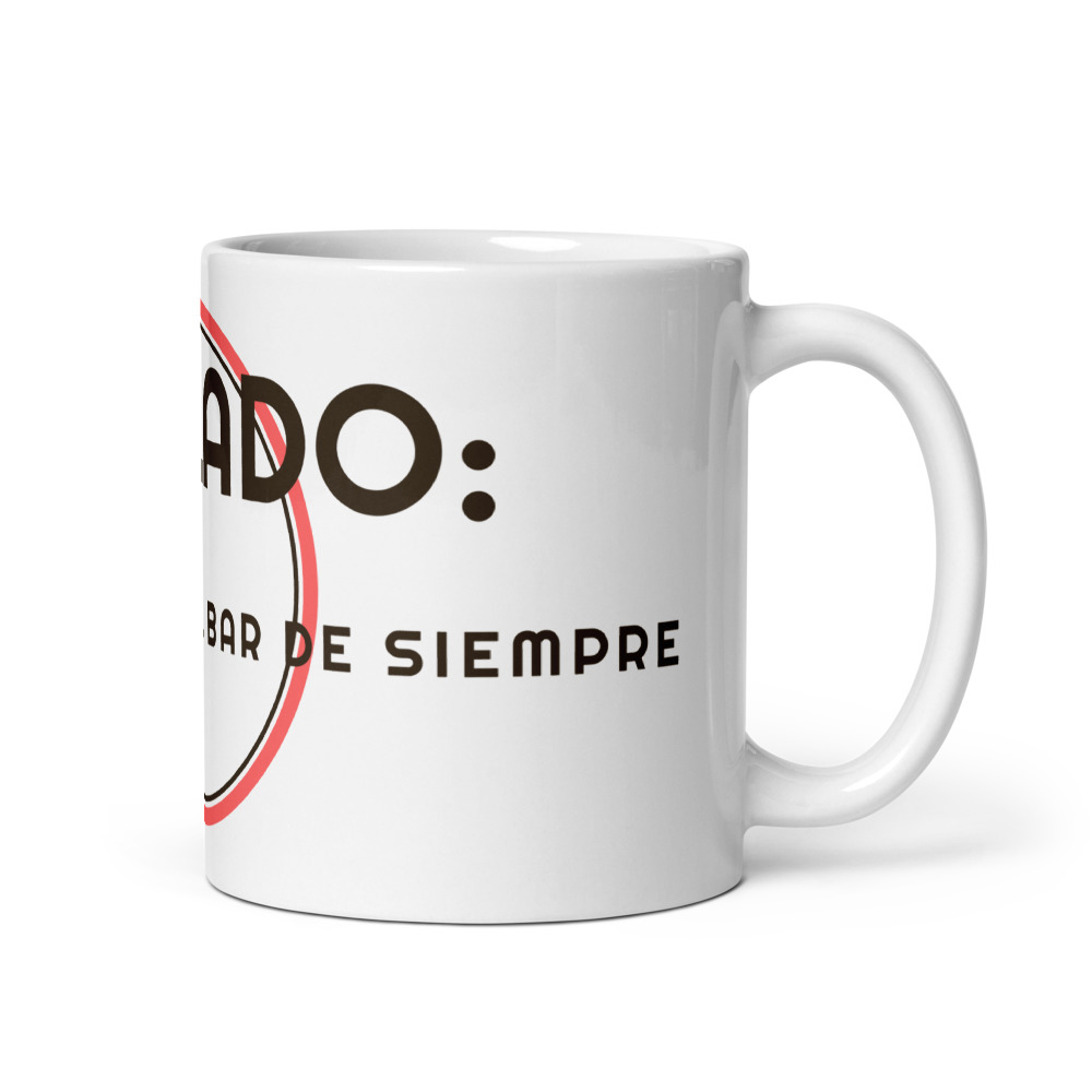 Taza Jubilado: disponible en el bar de siempre